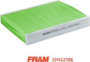 FRAM CFH12708 - Фільтр, повітря у внутрішній простір autozip.com.ua