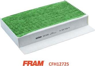 FRAM CFH12718 - Фільтр, повітря у внутрішній простір autozip.com.ua