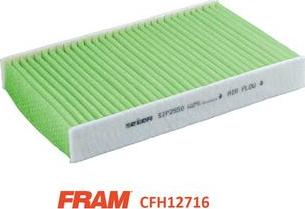 FRAM CFH12725 - Фільтр, повітря у внутрішній простір autozip.com.ua