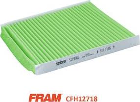 FRAM CFH12728 - Фільтр, повітря у внутрішній простір autozip.com.ua
