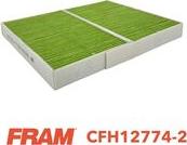 FRAM CFH12774-2 - Фільтр, повітря у внутрішній простір autozip.com.ua