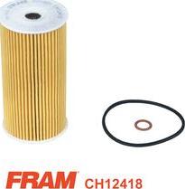 FRAM CH12418 - Масляний фільтр autozip.com.ua