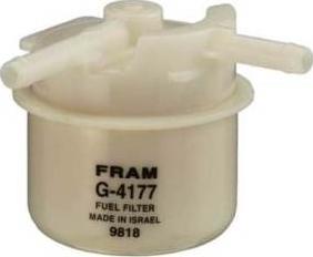 FRAM G4177 - Паливний фільтр autozip.com.ua