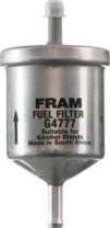 FRAM G4777 - Паливний фільтр autozip.com.ua