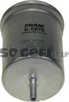 FRAM G5870 - Паливний фільтр autozip.com.ua