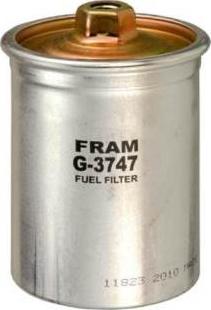 FRAM G3747 - Паливний фільтр autozip.com.ua