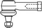 FRAP 442 - Наконечник рульової тяги, кульовий шарнір autozip.com.ua