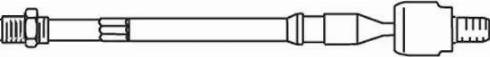 FRAP 3439 - Осьовий шарнір, рульова тяга autozip.com.ua