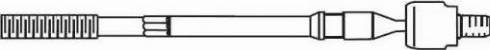 FRAP 3426 - Осьовий шарнір, рульова тяга autozip.com.ua