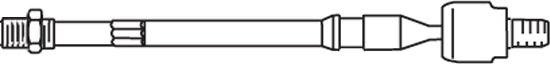 FRAP F3439 - Осьовий шарнір, рульова тяга autozip.com.ua