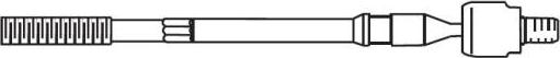 FRAP F3426 - Осьовий шарнір, рульова тяга autozip.com.ua