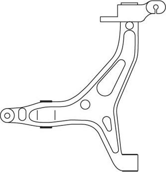 FRAP F3125 - Важіль незалежної підвіски колеса autozip.com.ua