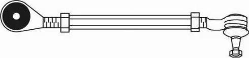 FRAP T/402 - Поперечна рульова тяга autozip.com.ua