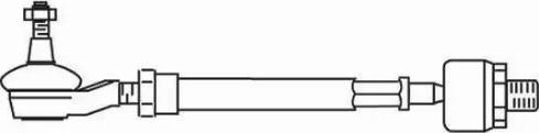 FRAP T/393 - Поперечна рульова тяга autozip.com.ua