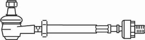 FRAP T265 - Осьовий шарнір, рульова тяга autozip.com.ua