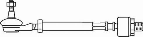 FRAP T/266 - Поперечна рульова тяга autozip.com.ua