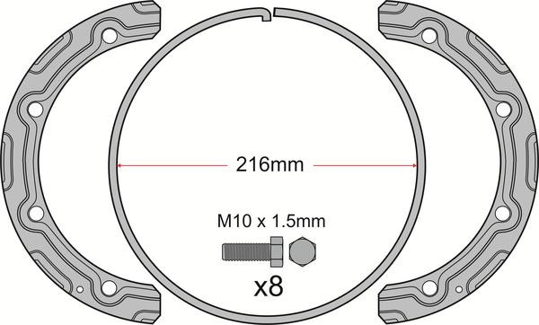 FRAS-LE FHDI00028 - Гальмівний диск autozip.com.ua