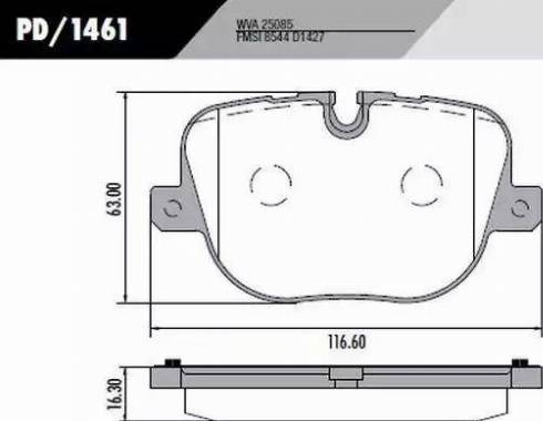 Valeo 9010869 - Гальмівні колодки, дискові гальма autozip.com.ua