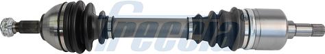 Freccia DS16-1002 - Приводний вал autozip.com.ua