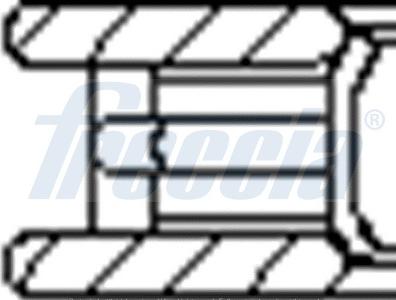 Freccia FR10-079300 - Комплект поршневих кілець autozip.com.ua