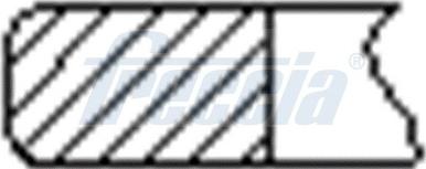 Freccia FR10-074000 - Комплект поршневих кілець autozip.com.ua