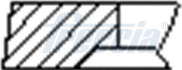 Freccia FR10-207900 - Комплект поршневих кілець autozip.com.ua