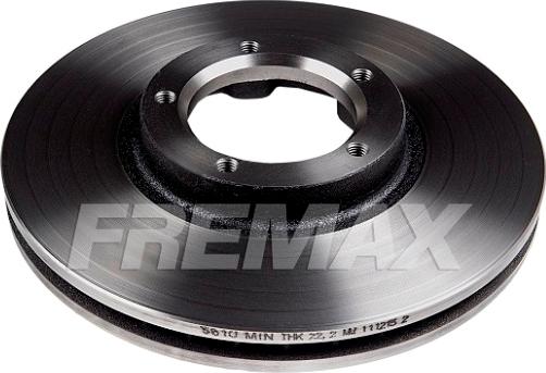 FREMAX BD-5610 - Гальмівний диск autozip.com.ua