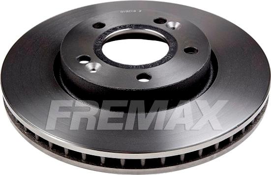 FREMAX BD-5158 - Гальмівний диск autozip.com.ua