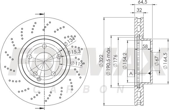 FREMAX BD-6472 - Гальмівний диск autozip.com.ua