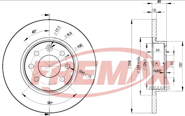 FREMAX BD-2947 - Гальмівний диск autozip.com.ua