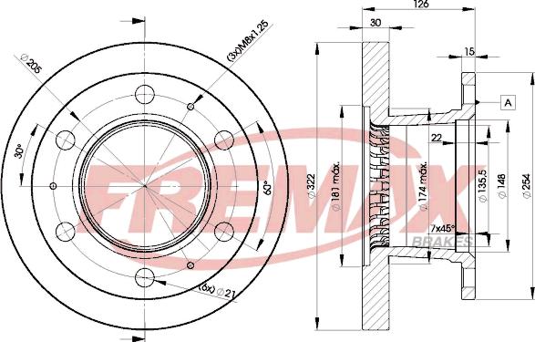 FREMAX BD-2906 - Гальмівний диск autozip.com.ua