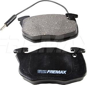 FREMAX FBP-0464 - Гальмівні колодки, дискові гальма autozip.com.ua