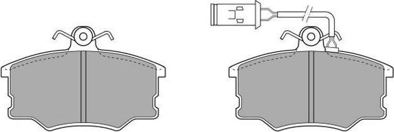 FREMAX FBP-0581 - Гальмівні колодки, дискові гальма autozip.com.ua