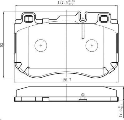 FREMAX FBP-0023 - Гальмівні колодки, дискові гальма autozip.com.ua