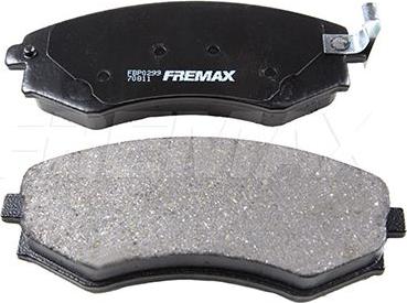 FREMAX FBP-0299 - Гальмівні колодки, дискові гальма autozip.com.ua