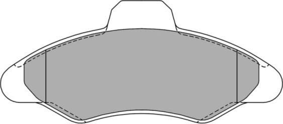 FREMAX FBP-0756 - Гальмівні колодки, дискові гальма autozip.com.ua