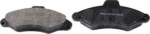 FREMAX FBP-0756 - Гальмівні колодки, дискові гальма autozip.com.ua