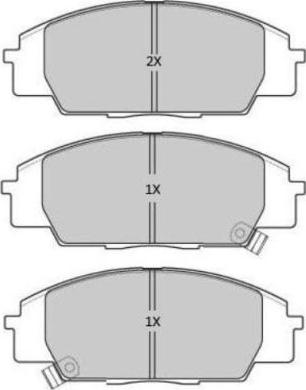 FREMAX FBP-1900 - Гальмівні колодки, дискові гальма autozip.com.ua