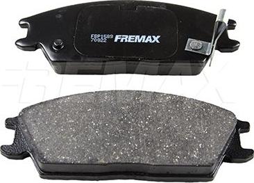 FREMAX FBP-1589 - Гальмівні колодки, дискові гальма autozip.com.ua