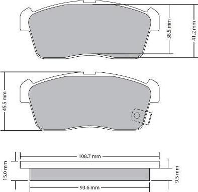 FREMAX FBP-1690 - Гальмівні колодки, дискові гальма autozip.com.ua