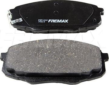 FREMAX FBP-1626 - Гальмівні колодки, дискові гальма autozip.com.ua