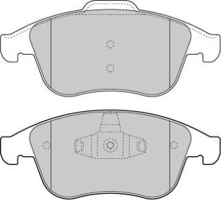 FREMAX FBP-1676 - Гальмівні колодки, дискові гальма autozip.com.ua