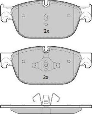 FREMAX FBP-1844 - Гальмівні колодки, дискові гальма autozip.com.ua