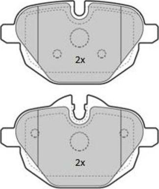 FREMAX FBP-1854 - Гальмівні колодки, дискові гальма autozip.com.ua