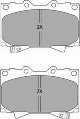 FREMAX FBP-1804 - Гальмівні колодки, дискові гальма autozip.com.ua