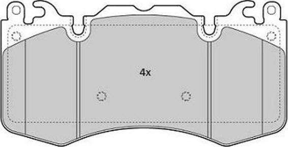 FREMAX FBP-1839 - Гальмівні колодки, дискові гальма autozip.com.ua