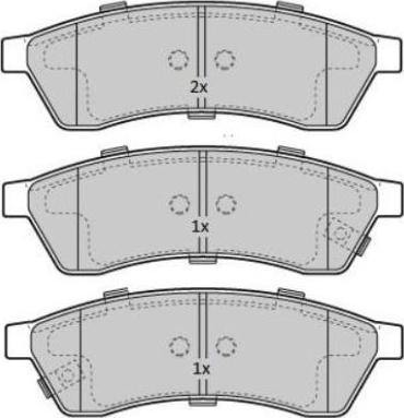 FREMAX FBP-1831 - Гальмівні колодки, дискові гальма autozip.com.ua