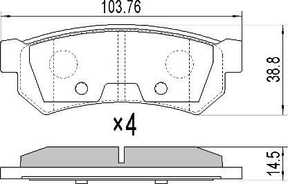 FREMAX FBP-1879 - Гальмівні колодки, дискові гальма autozip.com.ua