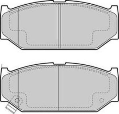 Remsa BPA1381.11 - Гальмівні колодки, дискові гальма autozip.com.ua