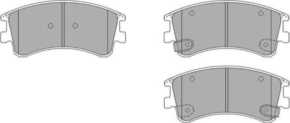 FREMAX FBP-1361 - Гальмівні колодки, дискові гальма autozip.com.ua